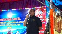 Hadiri Natal KKLRM, Bupati Irwan Ingatkan Ketertiban Jelang Tahun Baru