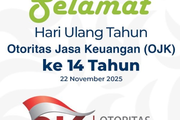 Bank Sulselbar Sampaikan Ucapan Selamat HUT Ke-14 OJK, Tegaskan Komitmen Perkuat Stabilitas Sektor Keuangan