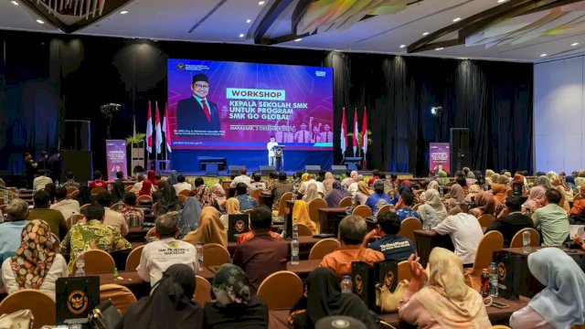 Dibuka Menko PM Muhaimin Iskandar, Gubernur Sulsel Hadiri Workshop SMK Go Global