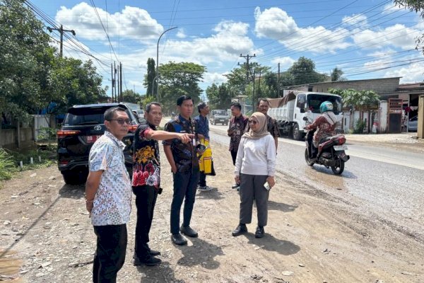 Ruas Sungguminasa-Malino yang salah satunya terletak di Pakatto Masuk Bagian dari Multiyears Contract