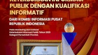 Pemprov Sulsel Raih Predikat Informatif dari Monev KI Pusat