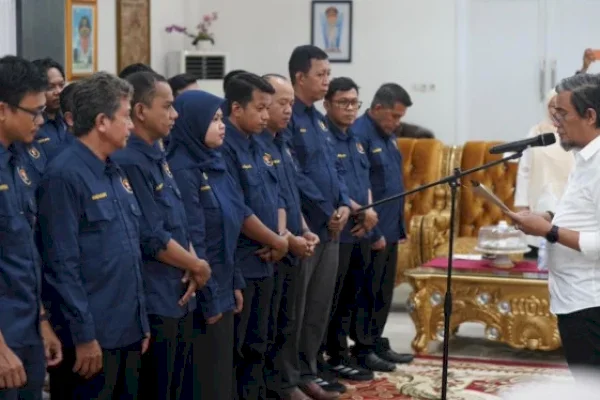 Hadiri Pelantikan PWI, Wakil Ketua DPRD Pangkep Serukan Profesionalisme dan Integritas Pers