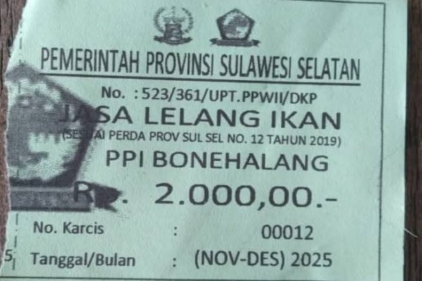 Penarikan Retribusi PPI Bonehalang Berpolemik di Medsos, DKP Selayar Minta Dihentikan Sementara ‎