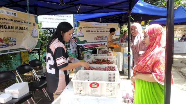 Gerakan Pangan Murah Pemprov Sulsel.