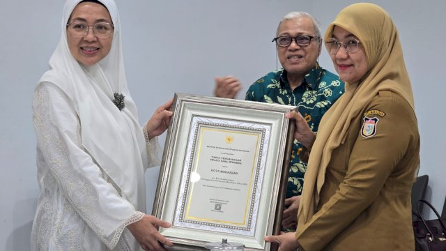 Makassar berhasil meraih SWASTI SABA WIWERDA, salah satu kategori bergengsi dalam penilaian KKS nasional.