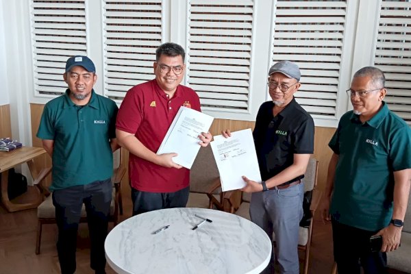 Cahaya Bone–PSM Makassar Perkuat Sinergi Transportasi Suporter Lewat Penandatanganan MoU