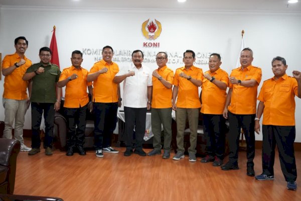 KONI Makassar Mantapkan Arah Pembinaan Atlet lewat Kunjungan Strategis ke KONI Pusat