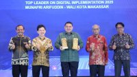 Wali Kota Munafri, Sabet Penghargaan Top Leader on Digital Implementation 2025