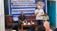 Warga Barana Keluhkan Minimnya Pagar Pengaman Drainase kepada Legislator NasDem APT