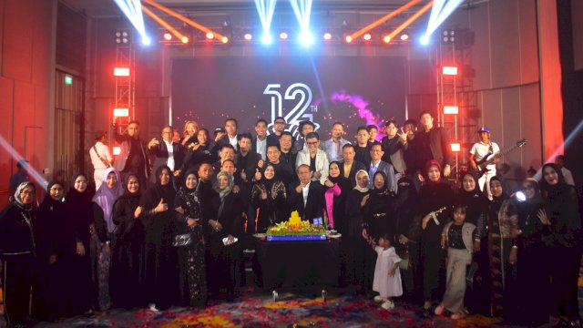 Perayaan 12 tahun JK Owner Celebes (JKOC) yang begitu meriah di Hyatt Place.