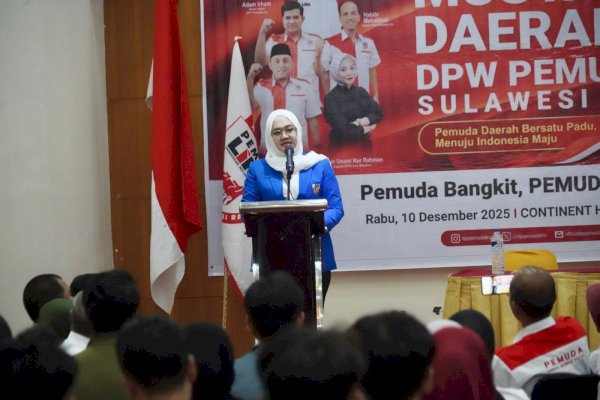 Perkuat Sinergi Organisasi Pemuda, Ketua KNPI Sulsel Terpilih Vonny Hadiri Musyawarah LIRA