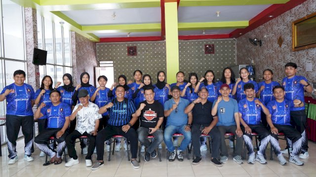 Tim Futsal Putri Koni Kota Makassar.