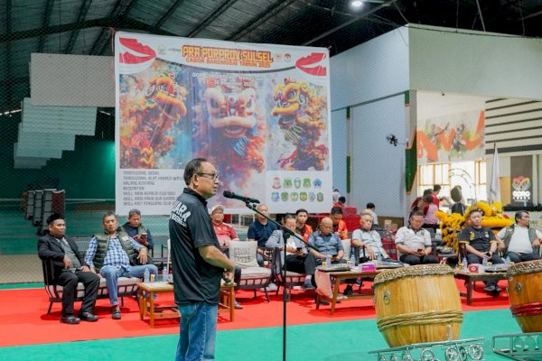 KONI Makassar Apresiasi Pembinaan Barongsai Jelang Porprov 2026