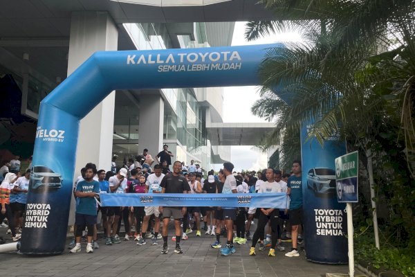 Ajak Sehat Bareng, Kalla Toyota Selenggarakan Veloz Hybrid Fun Run
