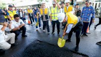 Gubernur Sulsel Resmi Groundbreaking Preservasi Jalan Paket 1 MYC Senilai Rp430 Miliar
