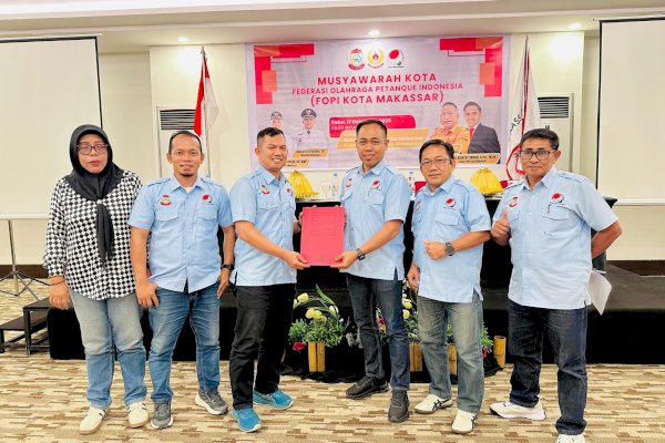 Muskot FOPI Makassar 2025: Prof. Juhanis Terpilih Aklamasi Pimpin Petanque Makassar