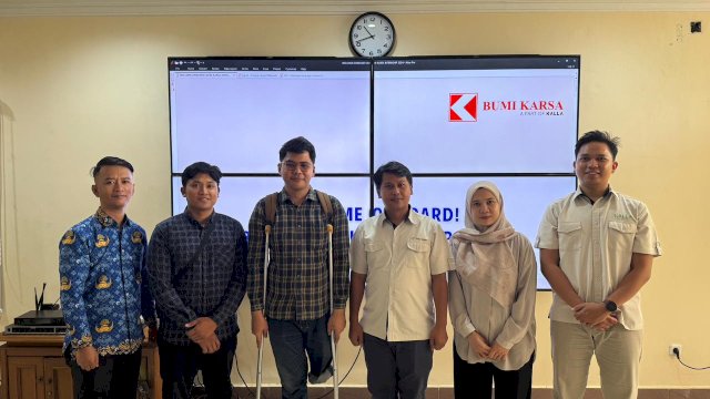 Program Magang Disabilitas hasil kolaborasi KALLA bersama Dinas Ketenagakerjaan (Disnaker) Kota Makassar.