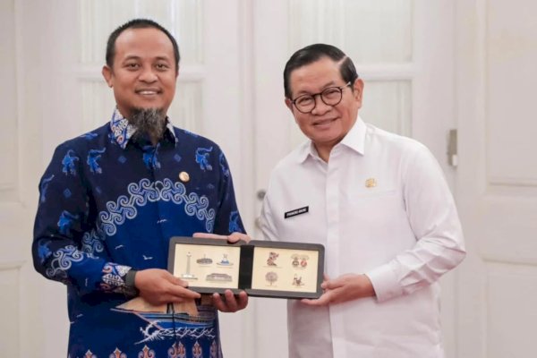 Gubernur Sulsel Bertemu Pramono Anung, Bahas Investasi Pangan dan Penguatan BUMD