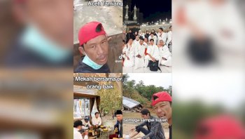 Rusdi Masse Beri Hadiah Umrah, Anto Molen Terobos Banjir dan Longsor di Aceh Demi ke Tanah Suci