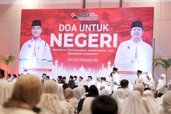 Tutup Tahun dan Sambut 2026 dengan Doa, PSI Sulsel Panjatkan Harapan untuk Negeri