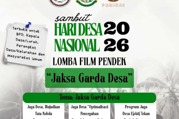 Kejari Luwu Timur Dorong Partisipasi Masyarakat Lewat Lomba Film Pendek