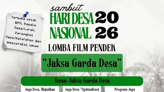 Kejari Luwu Timur Dorong Partisipasi Masyarakat Lewat Lomba Film Pendek