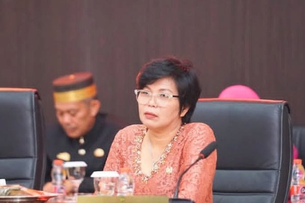 Waka DPRD Tyna Haji Ti’no Dg Mawangi Hadiri Paripurna Orasi Bupati Hari Jadi Gowa