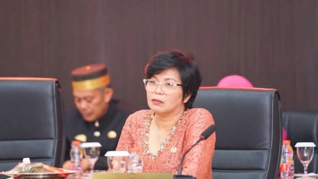 Waka DPRD Tyna Haji Ti&rsquo;no Dg Mawangi Hadiri Paripurna Orasi Bupati Hari Jadi Gowa