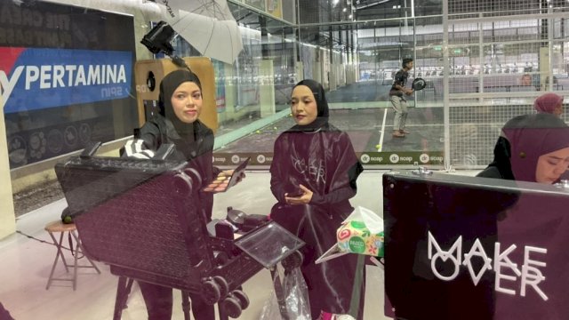 Make Over berkolaborasi CitraCosmetic, menggelar eksklusif bertajuk Mastershade On Court di Top Spin Arena.
