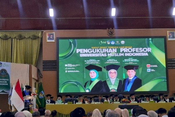 Tambah Tiga Profesor Baru, UMI Mantapkan Status Perguruan Tinggi Swasta Pencetak Guru Besar Terbanyak