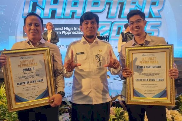 Lutim Borong Dua Penghargaan dari Bank Indonesia, Bukti Digitalisasi Kian Mantap