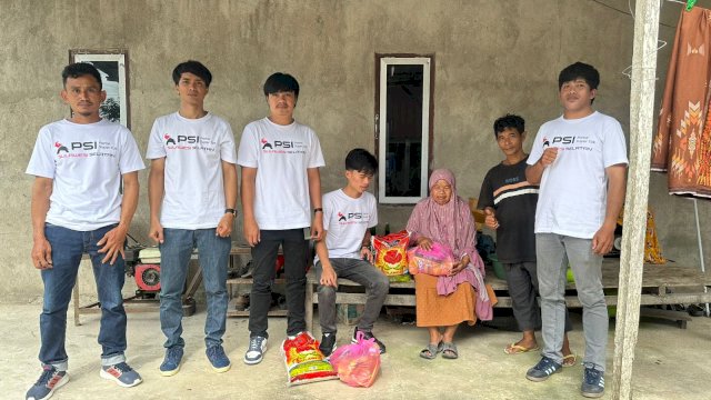 PSI Sulsel Kembali Gelar Jumat Berkah, Hadir di Desa Talawe Sidrap