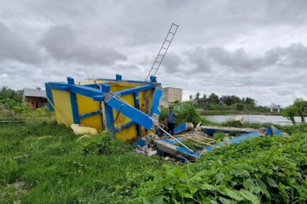Menara Pamsimas Ambruk, Pemkab Maros Cari Solusi Pemulihan Air Bersih