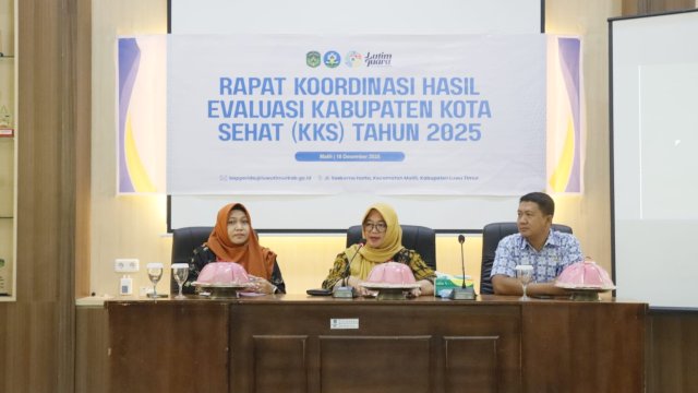 Wabup Lutim Puspawati Dorong Target Swasti Saba Wistara dalam Rakor Evaluasi KKS