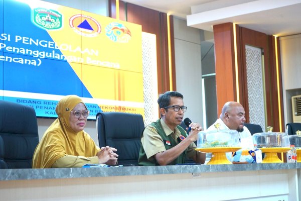Optimalisasi SIAGA Bencana, BPBD Lutim Gelar Rakor Desa