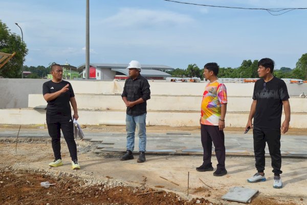 Bupati Lutim Ibas Tinjau Sejumlah Proyek Strategis di Malili, Tekankan Kualitas dan Ketepatan Waktu