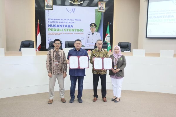 Penurunan Stunting di Kota Makassar Capai 4 Persen, Kini NPS Fokus Fase II Dilanjutkan