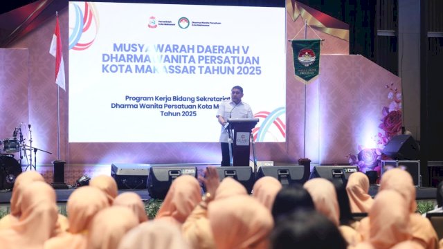 Munafri – Aliyah Motivasi Keluarga Dharma Wanita, Bangun Kepercayaan, Jaga Komunikasi, Kuatkan Keluarga