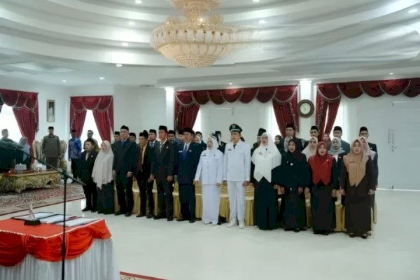 Bupati Pangkep Yusran Lalogau Pimpin Pelantikan Pejabat, Tekankan Integritas dan Pelayanan Publik