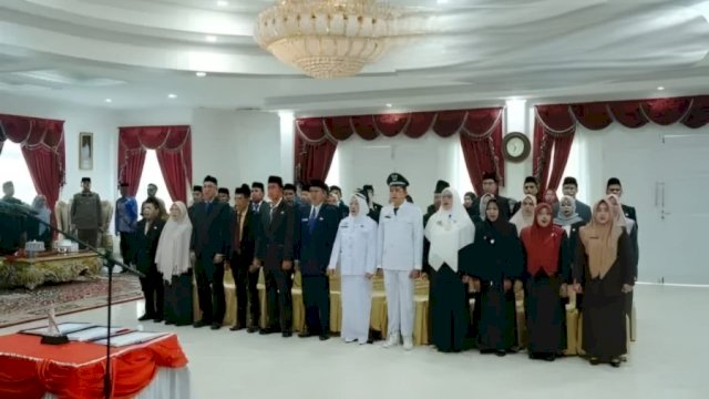 Bupati Pangkep Yusran Lalogau Pimpin Pelantikan Pejabat, Tekankan Integritas dan Pelayanan Publik