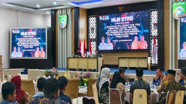 Dorong Digitalisasi Pajak, Pemkab Pangkep Gelar HLM ETPD dan Launching One Tax