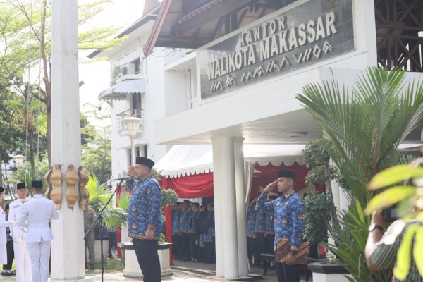 Pimpin Upacara HUT ke-54 KORPRI, Munafri Serukan ASN Solid Fokus Wujudkan Asta Cita Presiden