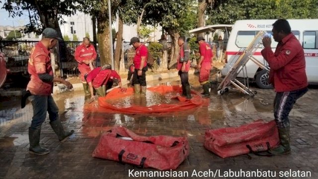 Manggala Agni Kemenhut Terus Lakukan Operasi Kemanusiaan Pascabencana di Sumatera.
