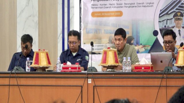 Lewat Media Sosial, Pemkab Pangkep Genjot Diseminasi Layanan Pengaduan SP4N-LAPOR!