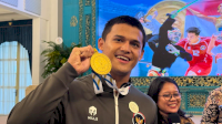 Pecahkan Rekor Dunia, Lifter Indonesia Rizki Juniansyah Naik Pangkat dari Letda ke Kapten