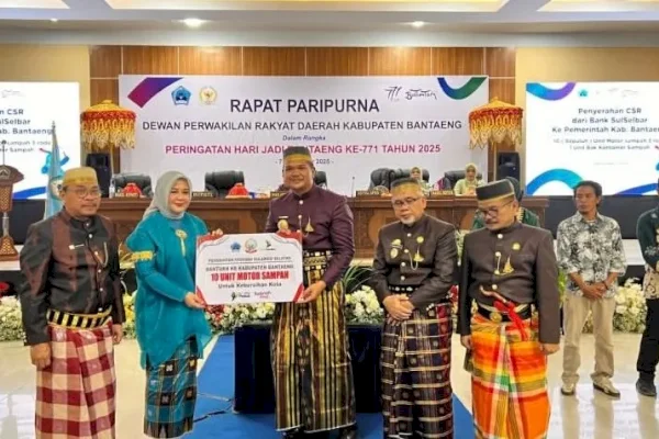 Bank Sulselbar Hadiri Paripurna HUT Bantaeng ke-771