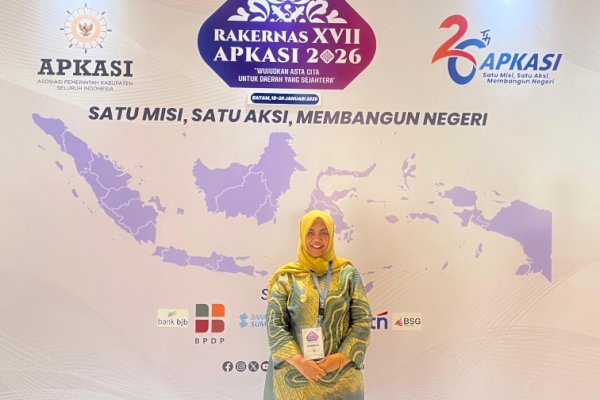 Hadiri Rakernas APKASI 2026, Bupati Sinjai Siap Selaraskan Program Daerah Dengan Visi Nasional