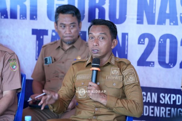 Coffee Morning Jadi Ruang Evaluasi Kinerja, Bupati Syaharuddin Dorong OPD Sidrap Lebih Responsif