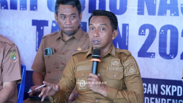 Bupati Sidenreng Rappang (Sidrap) Syaharuddin Alrif. (Dok. Humas Pemkab Sidrap)