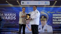 Bapenda Maros Gelar Award, Bupati Ajak Masyarakat Beralih ke Transaksi Digital